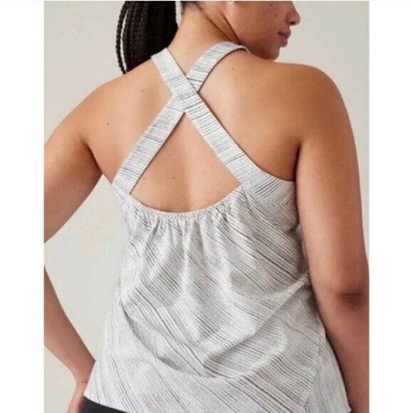 Athleta Arrival Tank, Women's size XS, Black/White, NWT Never Been Worn - Picture 3 of 6